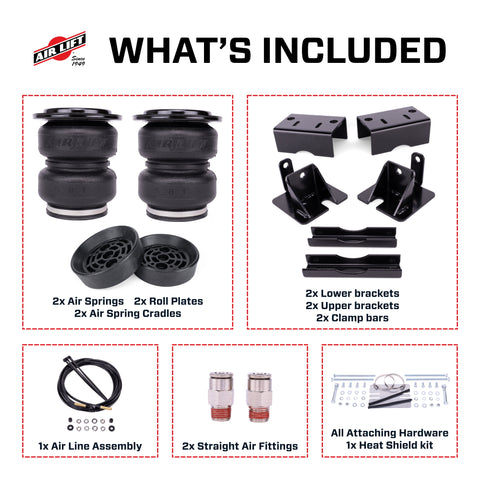 Air Lift Company LoadLifter 5000 Ultimate With Air Spring Cradle For The 2021-2024 RAM TRX 4WD & 2025 RAM RHO 4WD – 88377