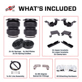 Air Lift Company LoadLifter 5000 Ultimate Air Spring Kit With Air Spring Cradles For The 2024-2025 Chevy Silverado 2500 HD ZR2/2024-2025 GMC Sierra 2500 HD AT4X 4WD – 88408