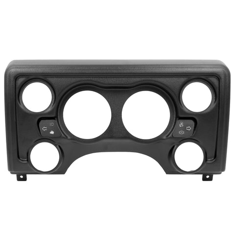 DIRECT FIT DASH PANEL 6 GAUGE (3 3/8" X2 2 1/6" X4) JEEP TJ / XJ