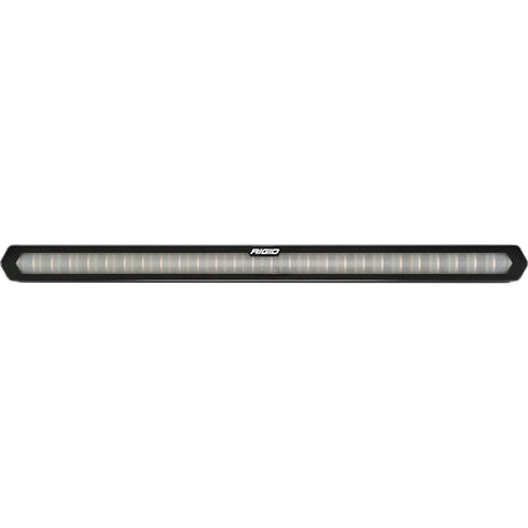 RIGID 28 Inch Rear Facing LED Chase Bar With 27 Pre-Programmed Modes And 5 Colors Black Housing Race Compliant For Series Requiring Strobing Blue Amber Green And Red Tube Mounts Included