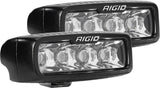 RIGID SR-M Series PRO Spot Optic Surface Mount Black Housing Pair