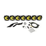 KC Hilites 45 In Pro6 Gravity LED -7-Light - Light Bar System - 140W Combo Beam - For 17-19 Can-Am Maverick X3