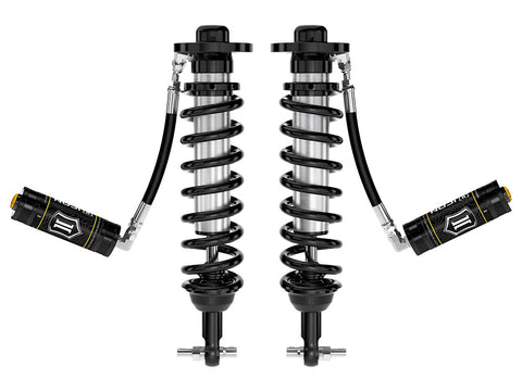 ICON 2021-2026 Ford F-150 2WD 0-3" Lift Front V.S. 2.5 Series Coilovers Remote Reservoir Pair