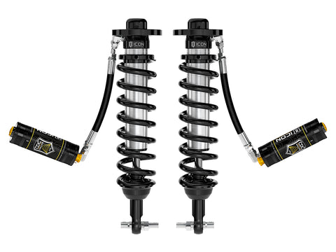 ICON 2021-2026 Ford F-150 4WD/Tremor 3.5-4.5"/2.5-3" Lift Front V.S. 2.5 Series Coilovers Remote Reservoir W/ CDCV Pair