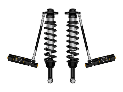 ICON 2021-2026 Ford F-150 4WD/Tremor 3.5-4.5"/2.5-3" Lift Front V.S. 2.5 Series Coilovers Remote Reservoir W/ CDEV Pair