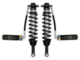 ICON 2021-2026 Ford F-150 4WD 2.75-3.5" Lift Front V.S. 2.5 Series Coilover Kit Remote Reservoir W/ CDXS Pair