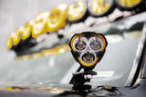KC HiLITES FLEX ERA 3 - 2-Light System - Ditch Mount - 40W Spot Beam - For 10-24 Toyota 4Runner