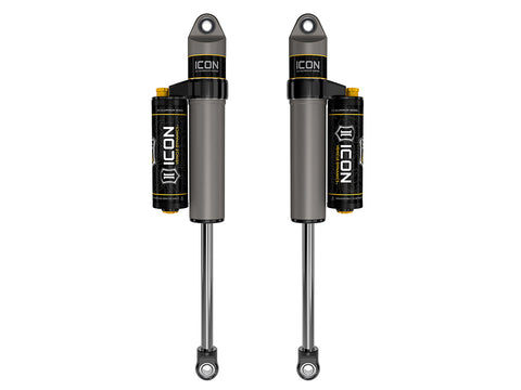 ICON 2021-2026 Ford F-150 4WD/F-150 Tremor 0-2" Lift Rear V.S. 2.5 Aluminum Series Shock Absorbers Piggyback Reservoir W/ CDCV Pair
