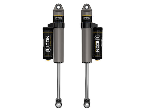 ICON 2021-2026 Ford F-150 4WD/F-150 Tremor 0-2" Lift Rear V.S. 2.5 Aluminum Series Shock Absorbers Piggyback Reservoir Pair