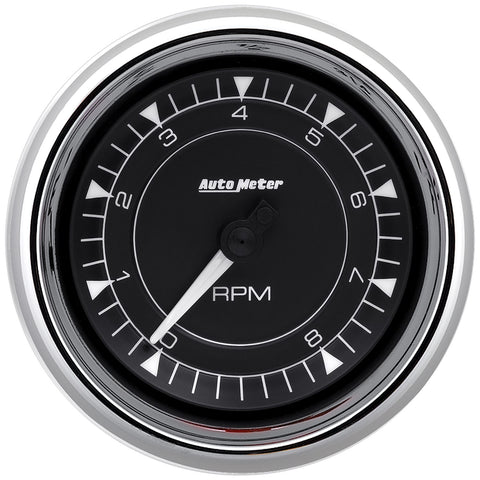 3-3/8" TACHOMETER 8K RPM IN-DASH CHRONO