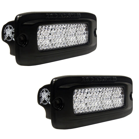 RIGID Back-Up Kit Includes 2 SR-Q Series PRO Flood Diffused Flush Mount