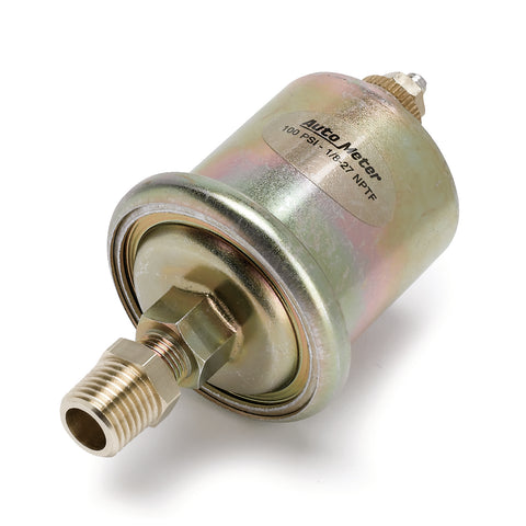 SENSOR OIL PRESSURE 0-100PSI 1/8" NPT MALE FOR SHORT SWEEP ELEC.
