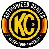 KC Hilites 8 In Decal - Authorized KC Dealer