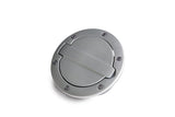 AMP Research 73000-00A Brushed Aluminum Fuel Door For 2007-2018 Jeep Wrangler JK/JK Unlimited 2-Door/4-Door