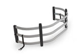 AMP Research 74805-00A Silver BedXTender HD Sport Truck Bed Extender For 2007-2018 Silverado/Sierra 1500 (Incl 2019 Silverado LD/Sierra Limited) 2007-2019 Silverado/Sierra 2500/3500 Standard Bed