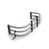 AMP Research 74823-00A Silver BedXTender HD Max Truck Bed Extender For 1998-2014 Nissan Navara