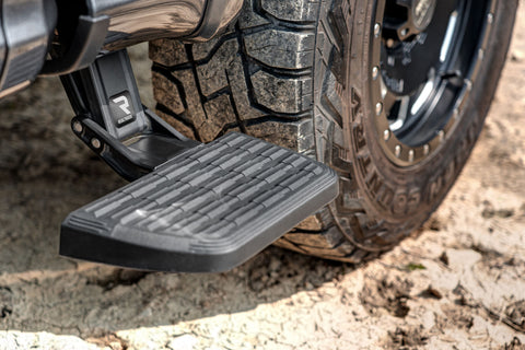 AMP Research 75412-01A BedStep2 Retractable Truck Bed Side Step For 15-24 Ford F-150
