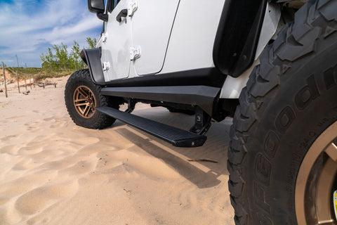 AMP Research 77122-01A PowerStep XL Electric Running Boards For 2007-2018 Jeep Wrangler JK Unlimited 4-Door