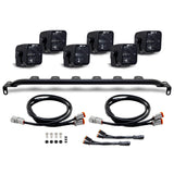 Mishimoto BNLT-BR-21M-B6U Bumper Pod Lights (6)  Fits Ford Bronco 2021+ W/Modular Bumper And Upfitter