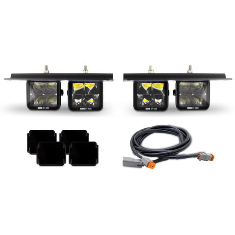 Mishimoto BNLT-BR-21M-FG4U Bumper Fog Lights  Fits Ford Bronco 2021+ W/Modular Bumper And Upfitter