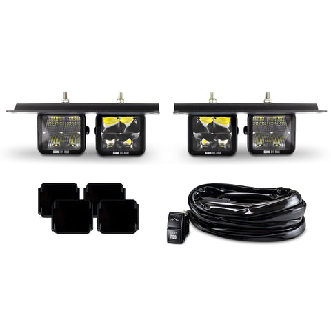 Mishimoto BNLT-BR-21M-FG4 Bumper Fog Lights  Fits Ford Bronco 2021+ W/Modular Bumper