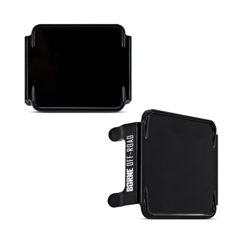 Borne Off-Road BNLT-COV-PODBK Light Pod Covers  Black