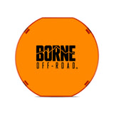 Borne Off-Road BNLT-COV-RD7YL 7 In Round Light Cover  Amber