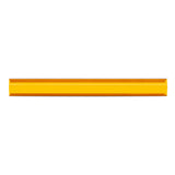 Borne Off-Road BNLT-COV-SS20YL Light Bar Cover  Amber  Single Row 20 In
