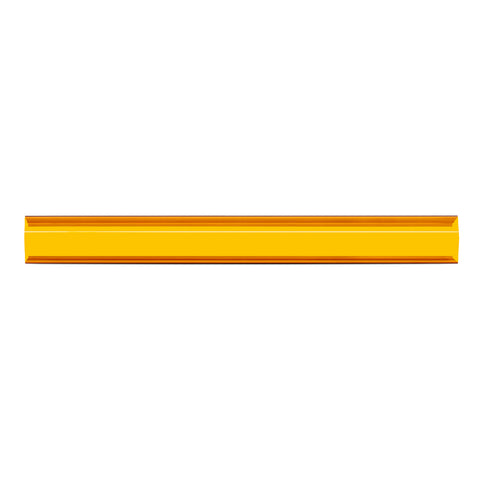 Borne Off-Road BNLT-COV-SS20YL Light Bar Cover  Amber  Single Row 20 In