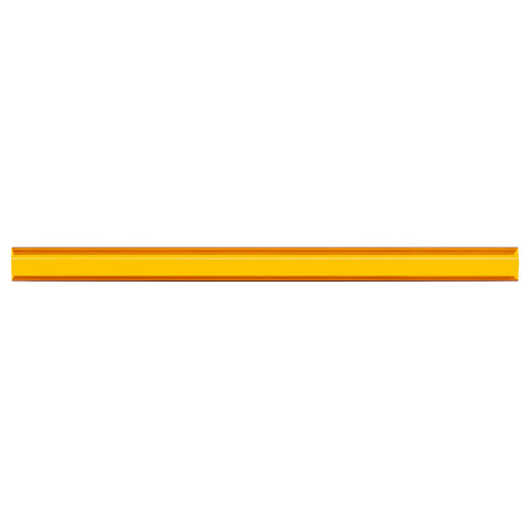 Borne Off-Road BNLT-COV-SS40YL Light Bar Cover  Amber  Single Row 40 In