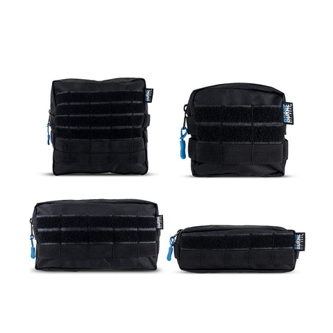 Borne Off-Road BNMP-B-001 Molle Pouch Set  4-Pack