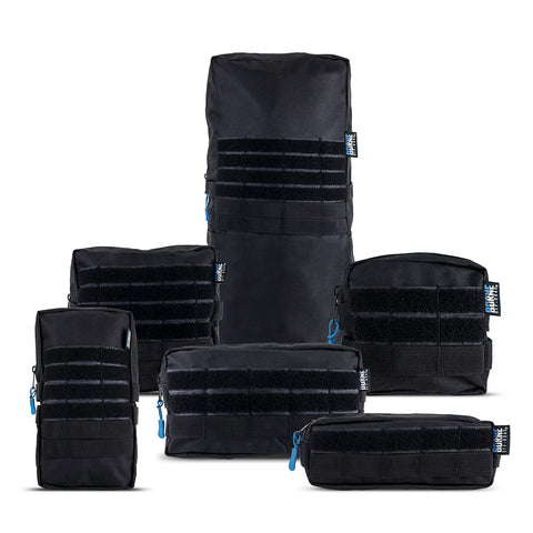 Borne Off-Road BNMP-B-002 Molle Pouch Set  6-Pack