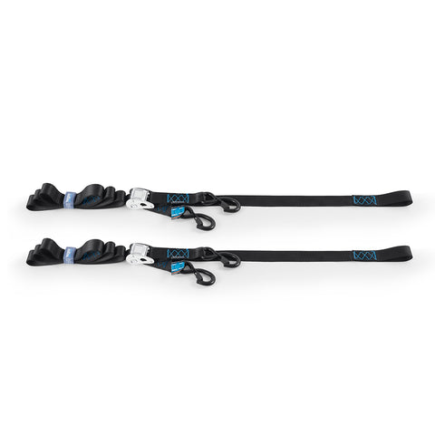 Borne Off-Road BNRTC-TDCB-2BK Cam Buckle Tie-Down Kit (2-pack)  Black