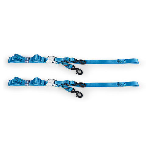 Borne Off-Road BNRTC-TDCB-2BL Cam Buckle Tie-Down Kit (2-pack)  Blue