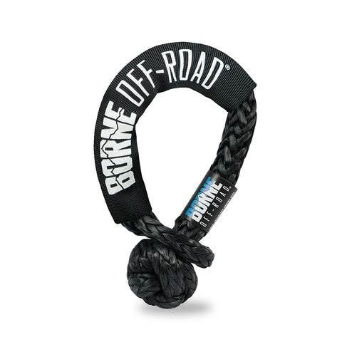 Borne Off-Road BNSS-716-BK Soft Shackle  Black  7/16 In
