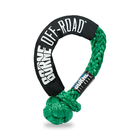 Borne Off-Road BNSS-716-GN Soft Shackle  Green  7/16 In