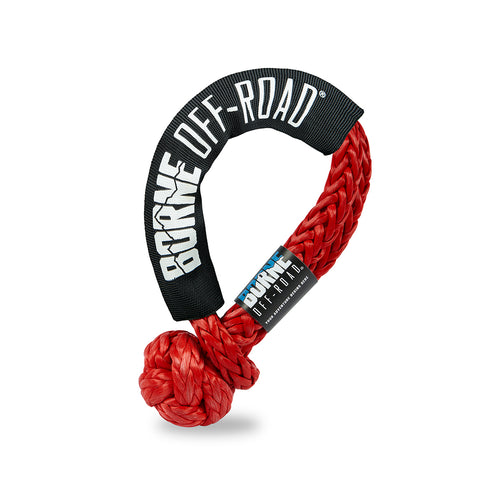 Borne Off-Road BNSS-716-RD Soft Shackle  Red  7/16 In