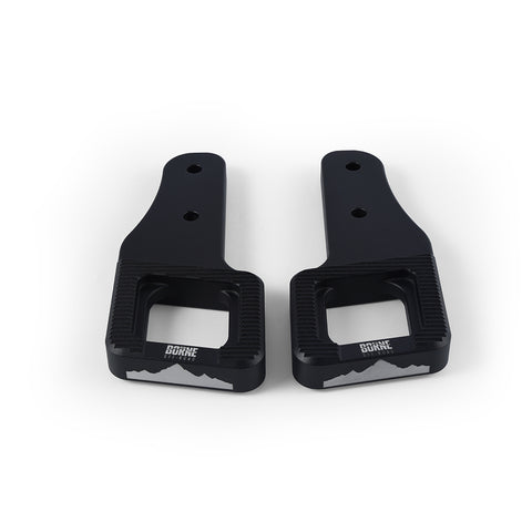 Borne Off-Road BNTH-F150-17BK Billet Tow Hooks  Black  Fits Ford F-150 Raptor 2017+