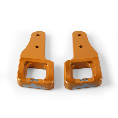 Borne Off-Road BNTH-F150-17GD Billet Tow Hooks  Gold  Fits Ford F-150 Raptor 2017+