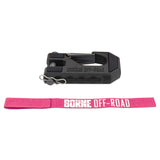 Borne Off-Road BNWN-HK-01PK Winch Hook & Hand Tether  Pink