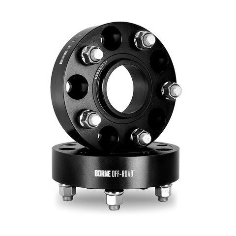 Borne Off-Road BNWS-003-381BK Wheel Spacers  Black  5X127  71.6mm Center Bore  M14 X 1.5  1.50in