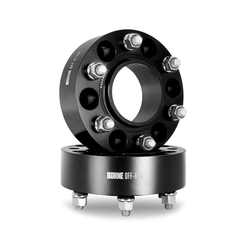 Borne Off-Road BNWS-004-500BK Wheel Spacers  Black  6X139.7  106mm Center Bore  M12 X 1.5  2.00in