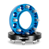 Borne Off-Road BNWS-006-250BL Wheel Spacers  Blue  8X165.1  121.3mm Center Bore  M14 X 1.5  1.00in