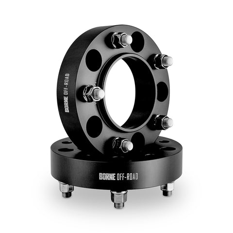 Borne Off-Road BNWS-010-381BK Wheel Spacers  Black  5x150  110.1 Center Bore  M14x1.5  1.50in