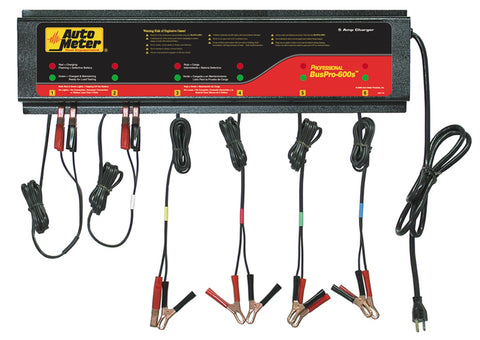 BUSPRO-600S; Smart Battery Charger - 6 Channel  120v 5 Amp