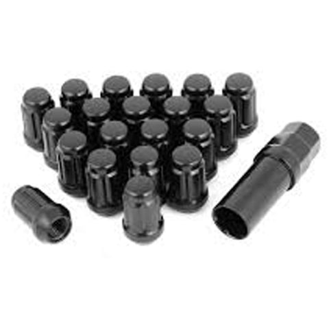 Camburg Engineering M12 X 1.25 6-Lug Spline Wheel Lug Kit (Black) CAM-010071