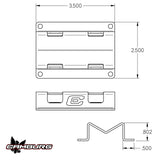Camburg Engineering Bolt-on Large Dbl Multi-Purpose Bracket CAM-040101