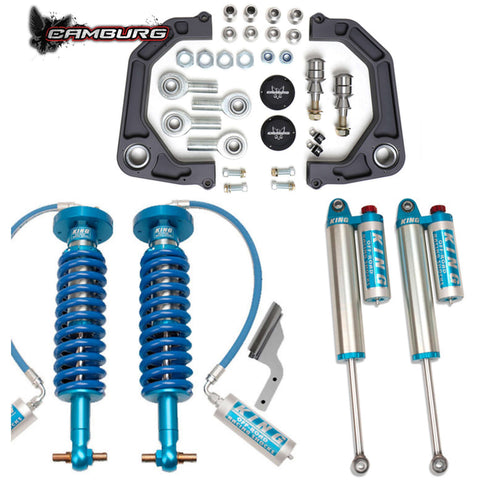 Camburg Engineering 2WD 2021-2024 Ford F-150 Excludes Raptor King 2.5 KINETIK Series Lift Kit CAM-110222-K