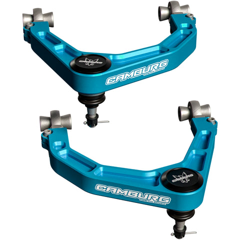 Camburg 17'-20' F-150 Raptor KINETIK Series Blue X-Joint XL Upper Control Arm Kit