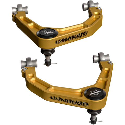 Camburg 17'-20' F-150 Raptor KINETIK Series Gold X-Joint XL Upper Control Arm Kit